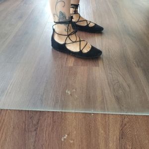 Jimmy Choo Laceup Ballet Flat